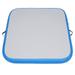 1M Inflatable Gym Mat Air Tumbling Track Gymnastics Cheerleading Inflatable Mat Blue B 20cm