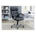 Inbox Zero Kemaury Conference Chair Upholstered in Black/Brown/Gray | 48 H x 28 W x 32 D in | Wayfair E69E15F31A8A4CE79AEA7D7FE6F63ED3