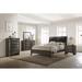Red Barrel Studio® Gray Storage Platform Bedroom Set Special 3 Bed Dresser Mirror Wood in Brown/Gray | 81.1 D in | Wayfair