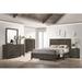 Millwood Pines Ruma Platform Bedroom Set Special 5 Bed Dresser Mirror Nightstand Chest Wood in Brown | Full | Wayfair