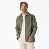 Dickies Men's 1922 Herringbone Jacket - Rinsed Dusty Olive Size L (HC641)