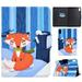 TECH CIRCLE Case for iPad 10th Generation 10.9 Inch 2022 PU Leather Corner Protection Multi-Angle Stand Folio Smart Cover with Auto Sleep/Wake Function for iPad 10.9 Inch 2022 Release Red Fox