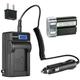 Kastar 1-Pack EN-EL1 Battery and LCD AC Charger Compatible with Nikon Cooipix 4300 Coolpix 4500 Coolpix 4800 Coolpix 5000 Cooipix 5400 Coolpix 5700 Cooipix 8700 Coolpix 775