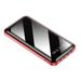 NIFFPD Portable Charger Power Bank 10000mAh Phone Charger with Built in 4 Cable Compatible with iPhone Samsung iPad Red