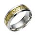 Kayannuo Clearance Titanium Steel Dragon Ring With Silver Golden Dragon Stainless Steel Ring Gifts For Women