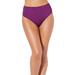 Plus Size Women's Shirred Swim Brief by Swimsuits For All in Spice (Size 16)