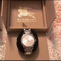 Burberry Accessories | Authentic Burberry Watch | Color: Silver | Size: Os