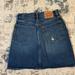 Levi's Skirts | Levis Jeans Skirt | Color: Blue | Size: 26