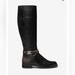 Michael Kors Shoes | Michael Kors Kincaid Leather Riding Bootbrand New | Color: Black/Brown | Size: Various