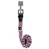 Nike Accessories | Nike Golf G Flex Woven Belt Pink Black Weave Mens Medium 36-38 | Color: Pink | Size: 36-38