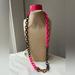 J. Crew Jewelry | J. Crew Pink & Brown Link Necklace And Bangle Bracelet Set | Color: Brown/Pink | Size: Os