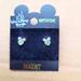 Disney Jewelry | Disney Mickey Head Earrings August Birthstone Peridot | Color: Red | Size: Os