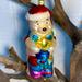 Disney Holiday | Disney Winnie The Pooh Blown Glass Christmas Ornament | Color: Red/Yellow | Size: 6.5 Inches