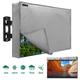 IC ICLOVER 40 -43 Outdoor Weatherproof LCD Plasma TV/Television Cover Flat Screen TV/Television Dustproof Protector with Waterproof Remote Pocket Gray
