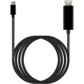 DisplayPort Kit Compatible with Apple iPhone 12/12 Pro/12 Pro Max/12 Mini to USB-C/PD to full 4k/60Hz with Slim 6 Foot Cable! (DP)