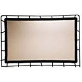 Total HomeFX 28028-MYT 120 in. Video Projection Screen - White Front & Black Back