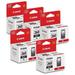 5 Pack PG-260XL Black Ink Cartridge for PIXMA TR7020 TR7020a TS5320 TS6420 TS6420a Printers