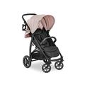 Hauck Rapid 4D Pushchair, Dusty Rose - All-round Stroller, Compact & One Hand Folding, Large Wheels, with Raincover