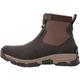 Muck Boots Men's Apex Mid Zip Performance Waterproof Ankle Boots, Dark Brown, 7