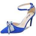 Stiletto Heels for Women - High Heels for Women, Stiletto High Heels, Womens High Heels, High Heel Shoes for Women, High Heel Court Shoes, Womens Heels - Blue Size UK Size 5