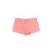 Gap Denim Shorts: Pink Print Bottoms - Women's Size 30 - Stonewash