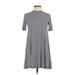 Old Navy Casual Dress: Blue Stripes Dresses - Women's Size X-Small