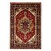 ECARPETGALLERY Hand-knotted Serapi Heritage Red Wool Rug - 3'11 x 5'11
