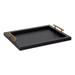 Kate and Laurel Halsey Wood Rectangle Decorative Tray