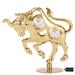Matashi 24K Gold Plated Crystal Studded Ox/Bull Figurine Ornament