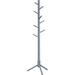 Latitude Run® 8 - Hook Freestanding Frankfurt Coat Rack Wood in Gray | 18.5 H x 18.5 W x 69 D in | Wayfair 0E846A61B9034E03B2857611C9191B71