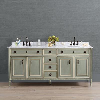 Etienne 72" Double Bath Vanity - French Linen Double Vanity - Frontgate