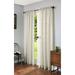 Cannes Rod Pocket Linen-Like Curtain Panel 56 x 84 in Ivory