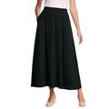 Plus Size Women's 7-Day Maxi Skirt by Woman Within in Black (Size L)