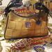 Dooney & Bourke Bags | Dooney & Bourke Handbag, Brown/Light Brown, Genuine Leather | Color: Brown/Tan | Size: Os