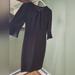 J. Crew Dresses | Jcrew Solid Black Dress 3/4 Bell Sleeve Size 8p Nwt | Color: Black | Size: 8p