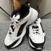 Nike Shoes | Nike Air Monarch Iii Men’s White/Black/Red Sneakers Athletic | Color: Black/White | Size: 6