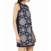 Michael Kors Dresses | Michael Michael Kors Womens Embellished Mini Daytime Tank Dress Xl #23 | Color: Blue/Tan | Size: Xl