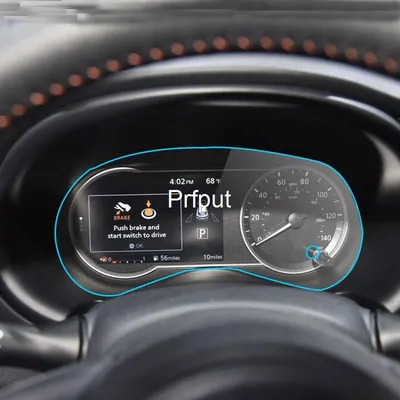 Protecteur d'écran en film l'horloge pour Nissan Kicks 2017-2020 panneau de protection de voiture