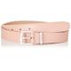 Calvin Klein Damen CK Must Metal Loop Belt EMB 25MM Gürtel, Café au Lait, 80