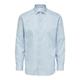 SELECTED HOMME Herren Slhslimnathan-solid Shirt Ls B Noos, Light Blue, XL