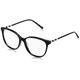 Escada Damen Vesd58 Sonnenbrille, schwarz (Shiny Black), 66