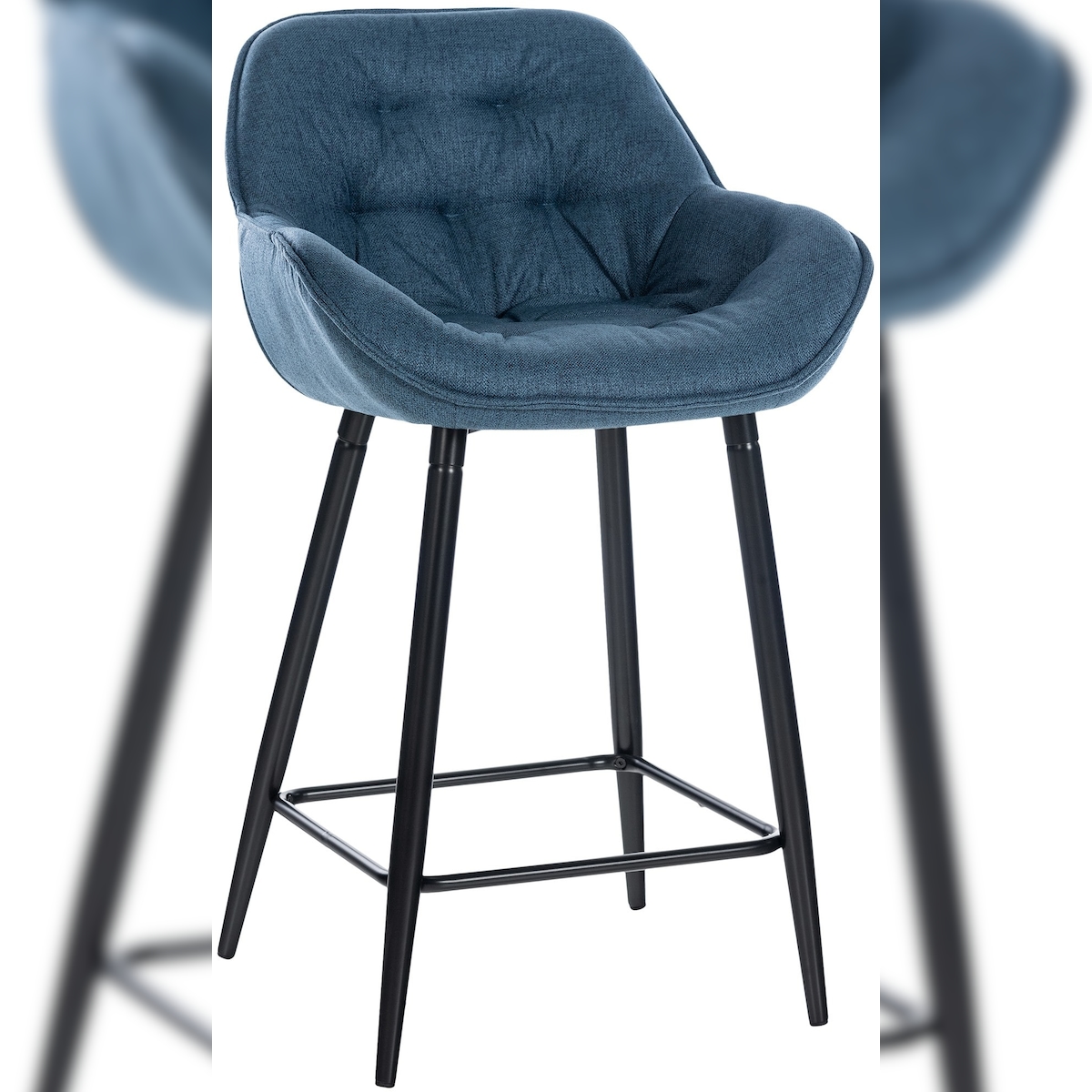 CLP Barhocker Gibson blau/Stoff Image