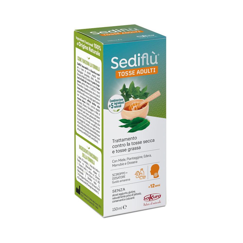 Sediflu Tosse Adulti 150 Ml ml Sciroppo per la tosse