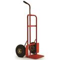 Milwaukee Hand Truck DC30022 800 lbs Pail Truck with Pin Handle & 10 in. Pneumatic Tire Red