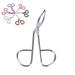 New Scissors Flat Tip Eyebrow Tweezers Clamp Clipper Stainless Removal Tool