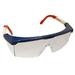 12-Pack of Cordova EMNWR10S Retriever II Red White & Blue Frame Clear Lens With Integrated Side Shields 5-Position Ratchet Extendable Temples
