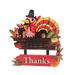 Christmas Savings Dvkptbk Thanksgiving Wooden Ornaments Holiday Decoration Turkey Wooden Ornaments