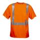 10-Pack of Cordova V4104XL Cor-Brite Type R Class II Orange Birdseye Mesh T-Shirt Short Sleeves Chest Pocket 2-Inch Silver Reflective Tape 4X-Large