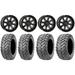 System 3 ST-4 Black 14 Wheels 26 Ceros Tires Sportsman RZR Ranger