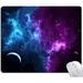 Mouse Pad Nebula Galaxy Mouse Pad Personalized Waterproof Mousepad Rectangle Mouse Pads with Designs Non-Slip Rubber Smooth MousePads for Computer Laptop Small